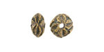 Mykonos Antique Brass (plated) Foliage Spacer 8x12mm
