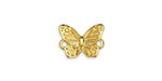 24K Gold (plated) Butterfly Focal Link 14.5x11mm