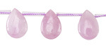 Kunzite (A) Puff Teardrop 10x14mm