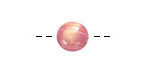 Resin Raspberry Champagne Shimmer Round 10mm