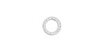 TierraCast White Bronze (plated) Small Hammertone Ring 9mm