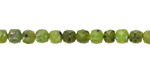 Canadian Jade Microfaceted Cube 4mm