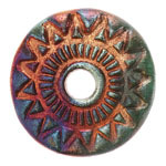 Xaz Raku Flash Sunburst Donut 45-47mm