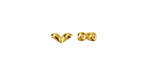 Cymbal Mitakas 24K Gold (plated) Side Bead for GemDuo 3.5x7.5mm