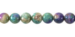 Purple & Turquoise Dolomite Round 8mm