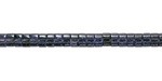 Blue Goldstone Heishi 2x4mm