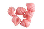 Czech Glass Matte Pink Silk Murex Shell 15x12mm