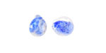 Unicorne Beads Glass Glacier Drop Teardrop 9-10mm