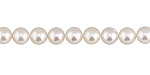Pearly White Shell Pearl Round 6mm