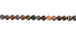 Pietersite Faceted Round 4mm