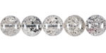 Black Mica In Tourmalinated Quartz Round 10mm