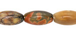 Red Creek Jasper Rice 16x8mm