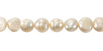 Pearly White Freshwater Pearl Nugget 7-9mm