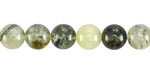 Green Tourmalinated Quartz (B) Round 8mm