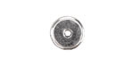 Mykonos Metalized Ceramic Antique Silver Washer 3x13mm