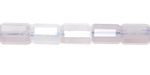 Blue Rose Quartz Faceted Tube 10x7mm