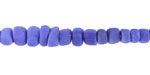 Java Glass Cobalt Graduated Gooseberry Beads 3-6x4-6mm