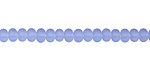 Light Sapphire Beach-Style Glass Rondelle 3x5mm