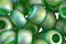 TOHO Transparent Rainbow Frosted Grass Green Round 8/0 Seed Bead