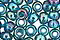 TOHO Transparent Rainbow Teal Round 11/0 Seed Bead