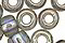 TOHO Transparent Rainbow Black Diamond Round 6/0 Seed Bead