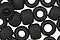 TOHO Opaque Frosted Jet Round 8/0 Seed Bead