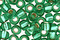 TOHO Frosted Dark Peridot (with Silver Lining) Round 6/0 Seed Bead